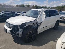 Salvage cars for sale from Copart Exeter, RI: 2021 Jeep Grand Cherokee Laredo