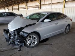 Hyundai Elantra salvage cars for sale: 2019 Hyundai Elantra SEL