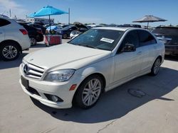 Mercedes-Benz salvage cars for sale: 2009 Mercedes-Benz C 300 4matic