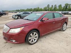 Salvage cars for sale at Houston, TX auction: 2010 Buick Lacrosse CXL
