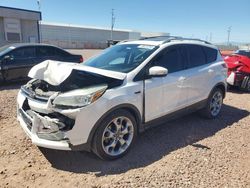 Salvage cars for sale from Copart Phoenix, AZ: 2014 Ford Escape Titanium