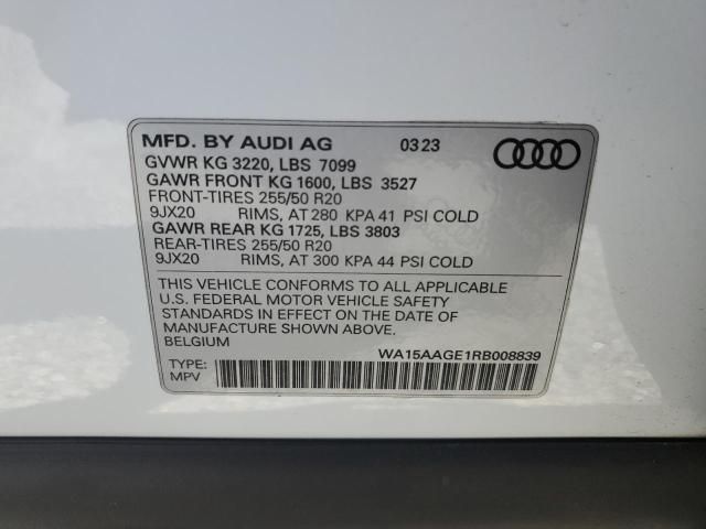 2024 Audi Q8 E-TRON Premium Plus
