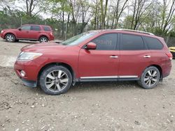 Salvage cars for sale at Cicero, IN auction: 2013 Nissan Pathfinder S