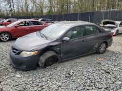 Salvage cars for sale from Copart Waldorf, MD: 2011 Toyota Corolla Base