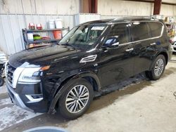 Salvage cars for sale at Rogersville, MO auction: 2021 Nissan Armada SL