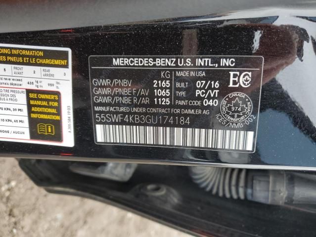 2016 Mercedes-Benz C 300 4matic