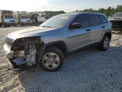Salvage cars for sale at Ellenwood, GA auction: 2017 Jeep Cherokee Sport
