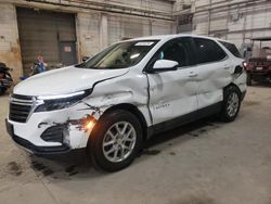 Salvage cars for sale at Fredericksburg, VA auction: 2022 Chevrolet Equinox LT