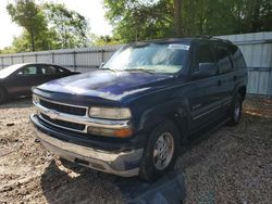 Salvage vehicles for parts for sale at auction: 2002 Chevrolet Tahoe C1500