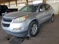 Chevrolet salvage cars for sale: 2012 Chevrolet Traverse LT