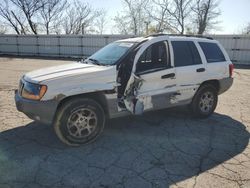 Salvage cars for sale at West Mifflin, PA auction: 2000 Jeep Grand Cherokee Laredo