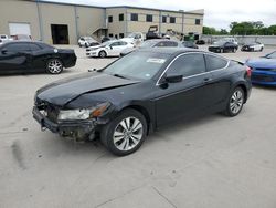 Salvage cars for sale at Wilmer, TX auction: 2012 Honda Accord EXL