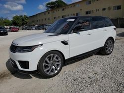 Salvage cars for sale at Opa Locka, FL auction: 2019 Land Rover Range Rover Sport HSE