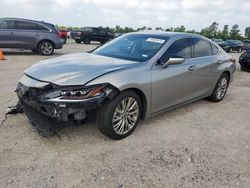Salvage cars for sale at Houston, TX auction: 2019 Lexus ES 350