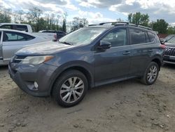 Salvage cars for sale at Baltimore, MD auction: 2014 Toyota Rav4 Limited