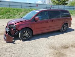 Salvage cars for sale from Copart Davison, MI: 2017 Dodge Grand Caravan GT