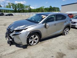 Salvage cars for sale at Spartanburg, SC auction: 2017 Lexus NX 200T Base