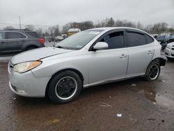 Salvage cars for sale at Chalfont, PA auction: 2007 Hyundai Elantra GLS