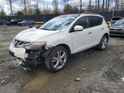 Salvage cars for sale at Waldorf, MD auction: 2011 Nissan Murano S