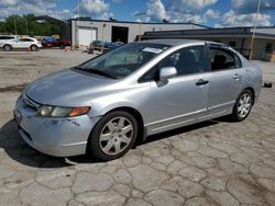 Honda salvage cars for sale: 2006 Honda Civic LX