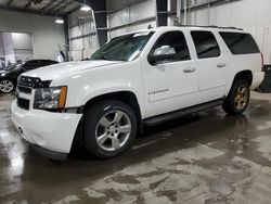 Salvage cars for sale at Ham Lake, MN auction: 2013 Chevrolet Suburban K1500 LT