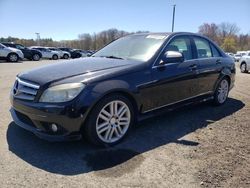 Salvage cars for sale from Copart East Granby, CT: 2009 Mercedes-Benz C 300 4matic