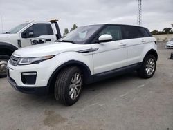 Salvage cars for sale at Hayward, CA auction: 2018 Land Rover Range Rover Evoque SE