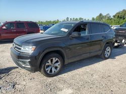 Salvage cars for sale from Copart Houston, TX: 2018 Volkswagen Atlas SE