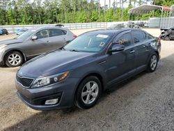 Salvage cars for sale at Harleyville, SC auction: 2015 KIA Optima LX