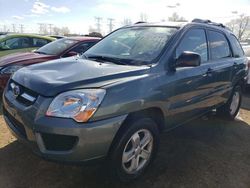 Salvage cars for sale at Elgin, IL auction: 2009 KIA Sportage LX
