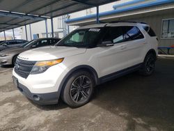 Salvage cars for sale from Copart Sacramento, CA: 2015 Ford Explorer Sport