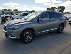 Salvage cars for sale at Sacramento, CA auction: 2017 Infiniti QX60