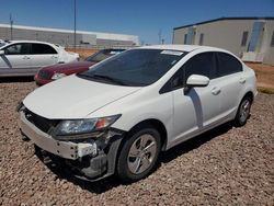Salvage cars for sale from Copart Phoenix, AZ: 2015 Honda Civic LX