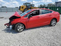 Salvage cars for sale from Copart Barberton, OH: 2017 Chevrolet Cruze LT