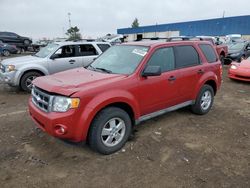 Salvage cars for sale at Woodhaven, MI auction: 2009 Ford Escape XLT