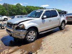 Salvage cars for sale from Copart Austell, GA: 2010 Ford Explorer Sport Trac Limited