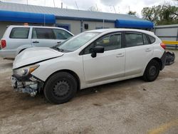 Salvage cars for sale from Copart Wichita, KS: 2015 Subaru Impreza