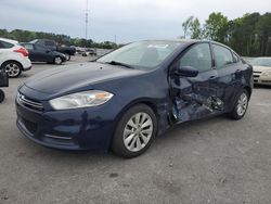 Salvage cars for sale from Copart Dunn, NC: 2015 Dodge Dart SE Aero