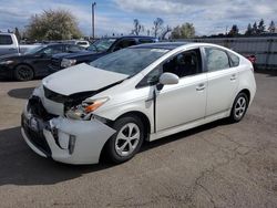 Salvage cars for sale at Woodburn, OR auction: 2013 Toyota Prius