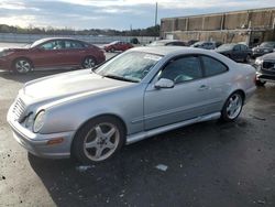 Vehiculos salvage en venta de Copart Fredericksburg, VA: 2002 Mercedes-Benz CLK 430