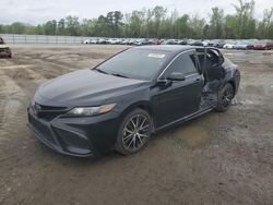 Salvage cars for sale at Lumberton, NC auction: 2021 Toyota Camry SE