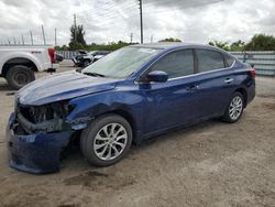 Salvage cars for sale from Copart Miami, FL: 2018 Nissan Sentra S