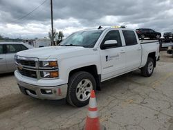 Vehiculos salvage en venta de Copart Pekin, IL: 2015 Chevrolet Silverado K1500 LT