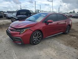 Salvage cars for sale from Copart Homestead, FL: 2022 Toyota Corolla SE