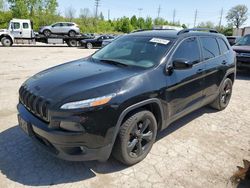 Salvage cars for sale at Bridgeton, MO auction: 2018 Jeep Cherokee Latitude