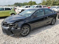 Salvage cars for sale at Houston, TX auction: 2017 Toyota Camry LE