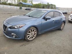 Mazda 3 Grand Touring salvage cars for sale: 2014 Mazda 3 Grand Touring