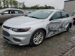 Chevrolet salvage cars for sale: 2017 Chevrolet Malibu LT