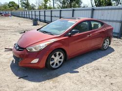 Salvage cars for sale at Riverview, FL auction: 2013 Hyundai Elantra GLS