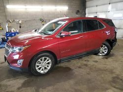 Salvage cars for sale from Copart Angola, NY: 2018 Chevrolet Equinox LT